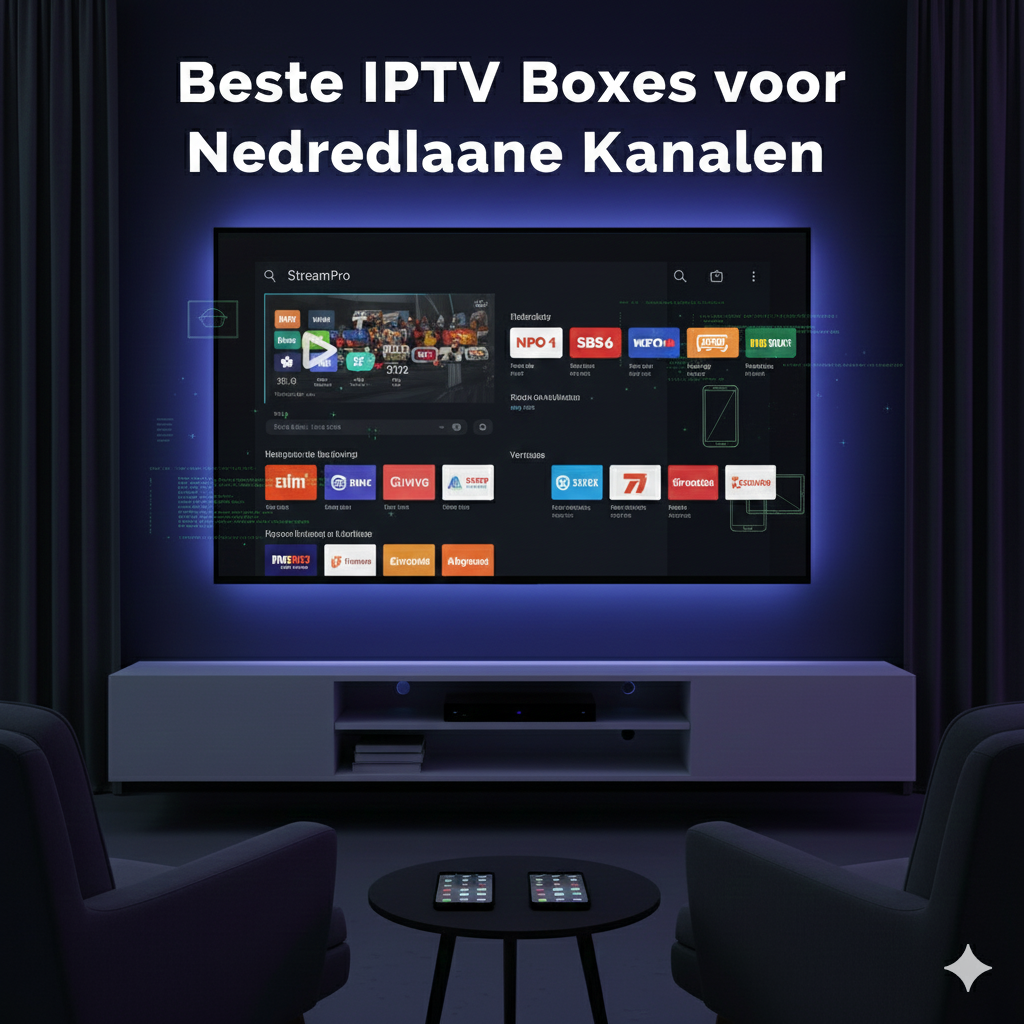 Beste IPTV Boxes voor Nederlandse Kanalen
