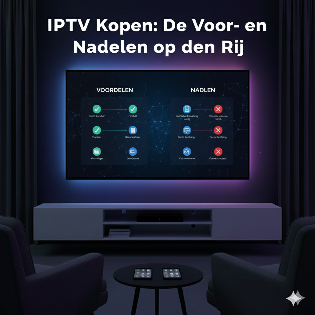 IPTV Kopen De Voor- en Nadelen op een Rij
