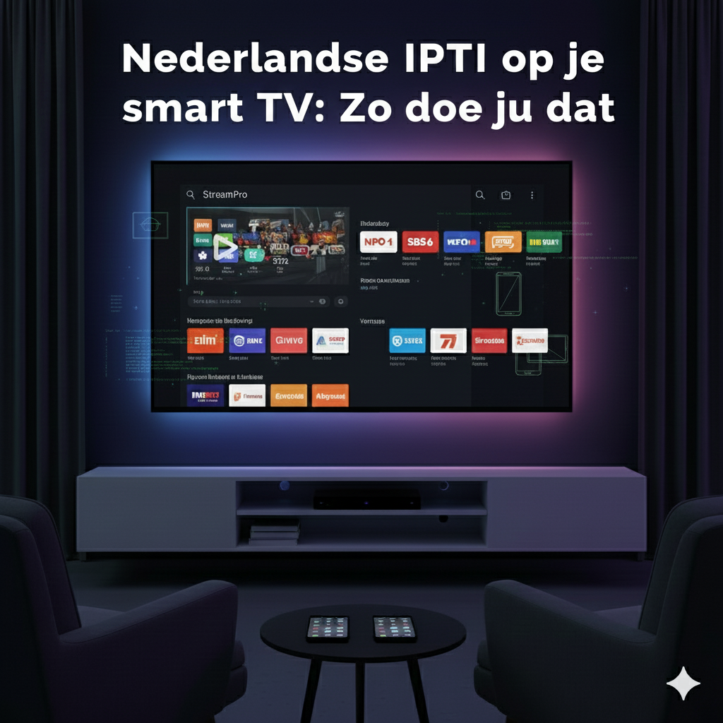 Nederlandse IPTV op je smart TV Zo doe je dat
