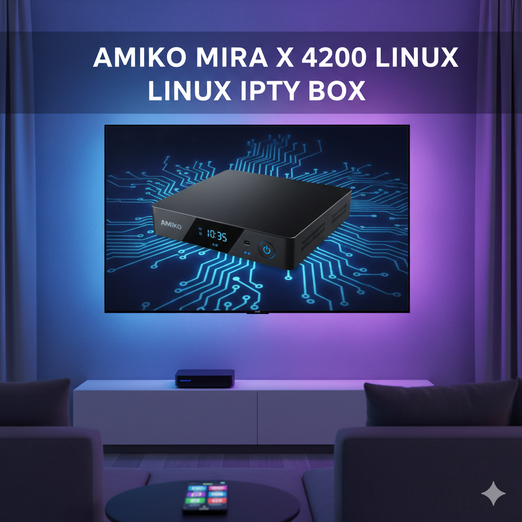 Amiko Mira X 4200 Linux IPTV Box