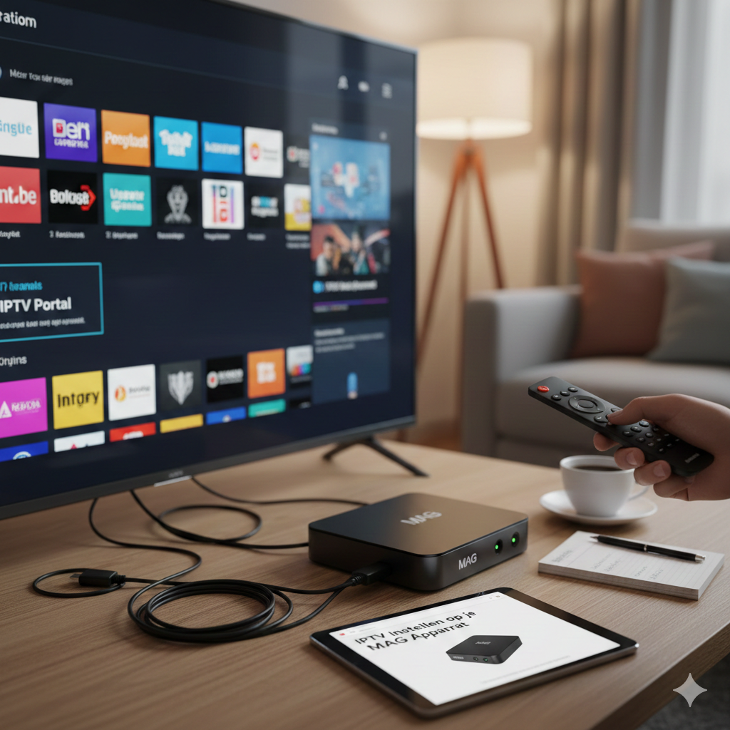 IPTV Instellen op je MAG Apparaat Eenvoudige Stapsgewijze Gids