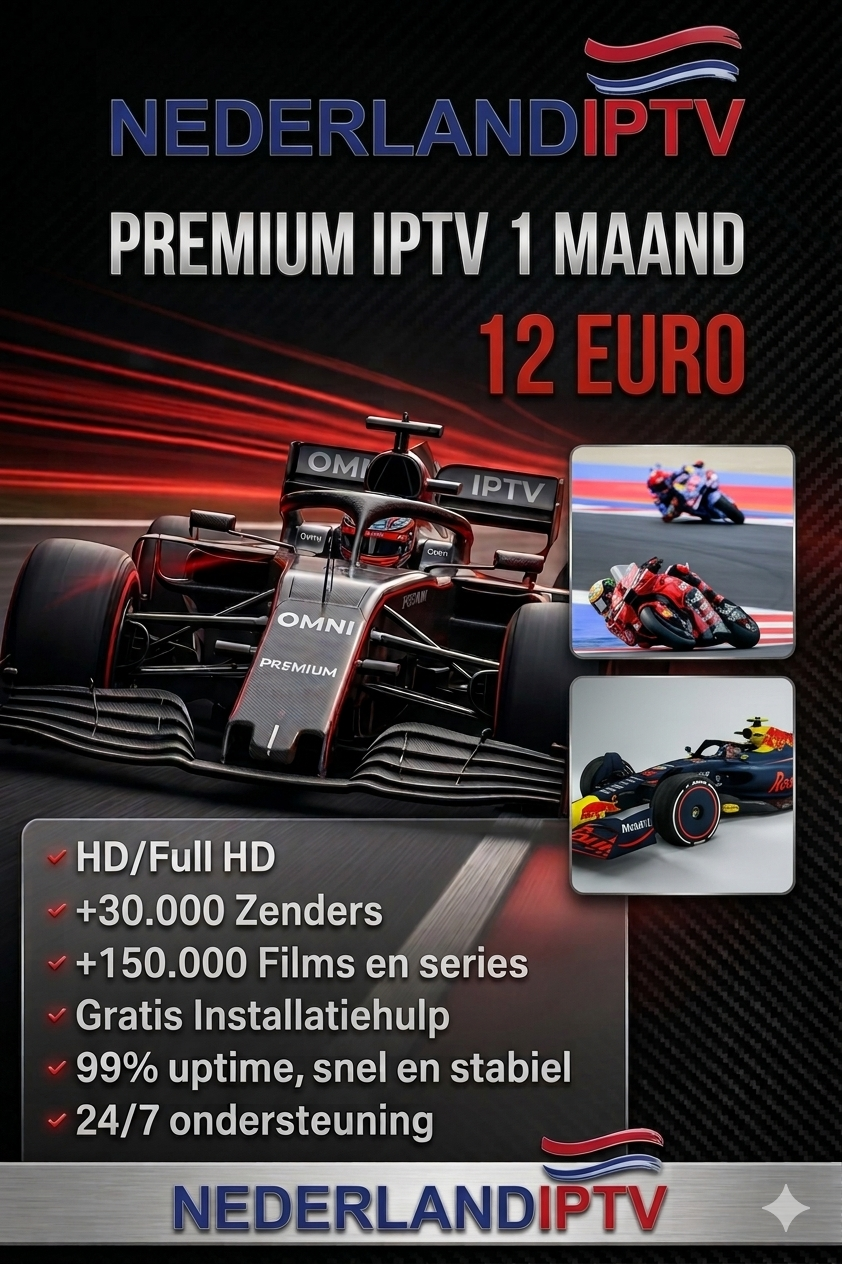 1 Maand IPTV Abonnement