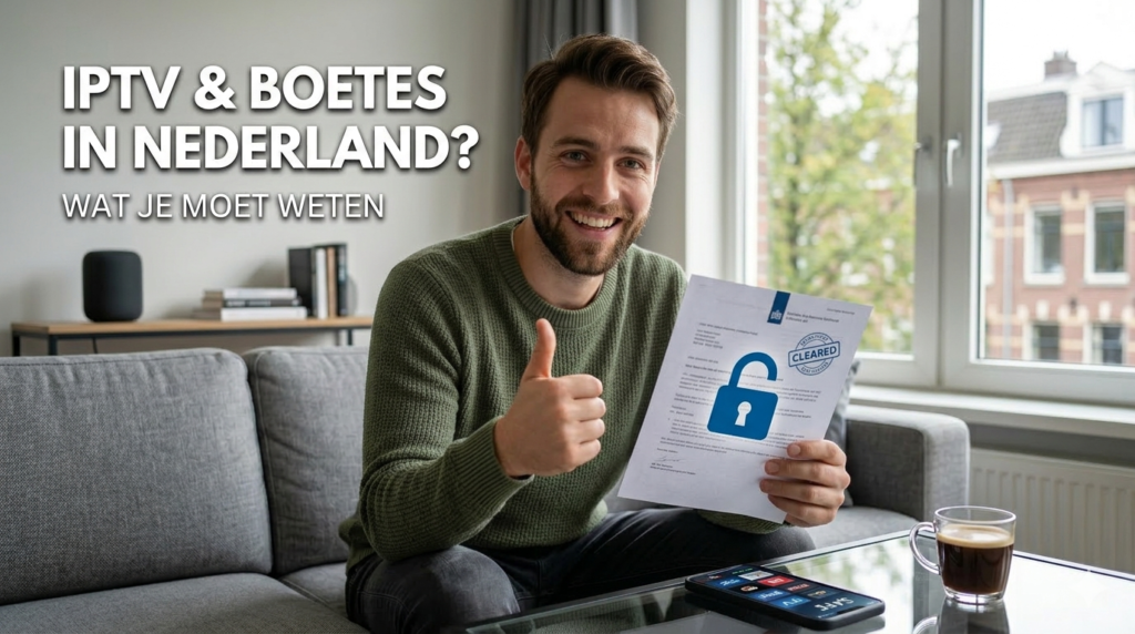 Kun je een boete krijgen voor IPTV in Nederland