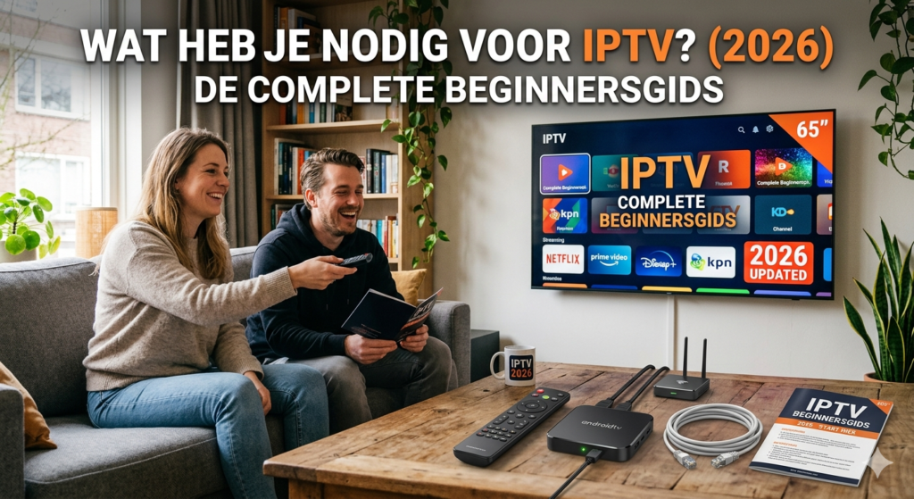 Wat Heb Je Nodig voor IPTV De Complete Beginnersgids voor 2026
